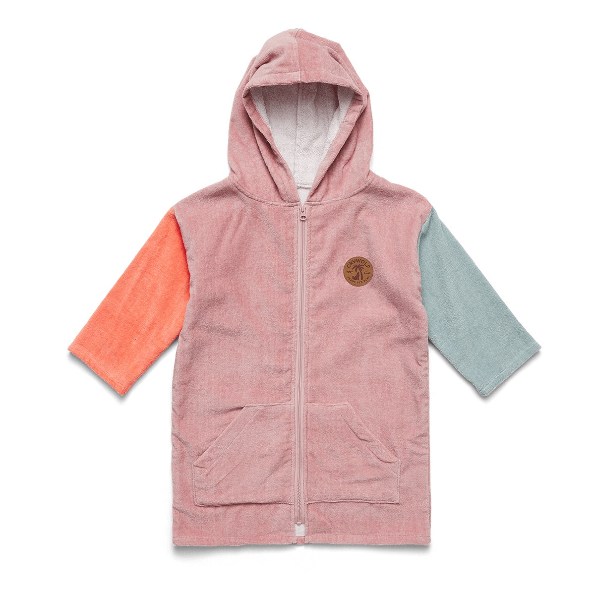 Everywhere Zip-Up  Towel - Sunset Colour Block