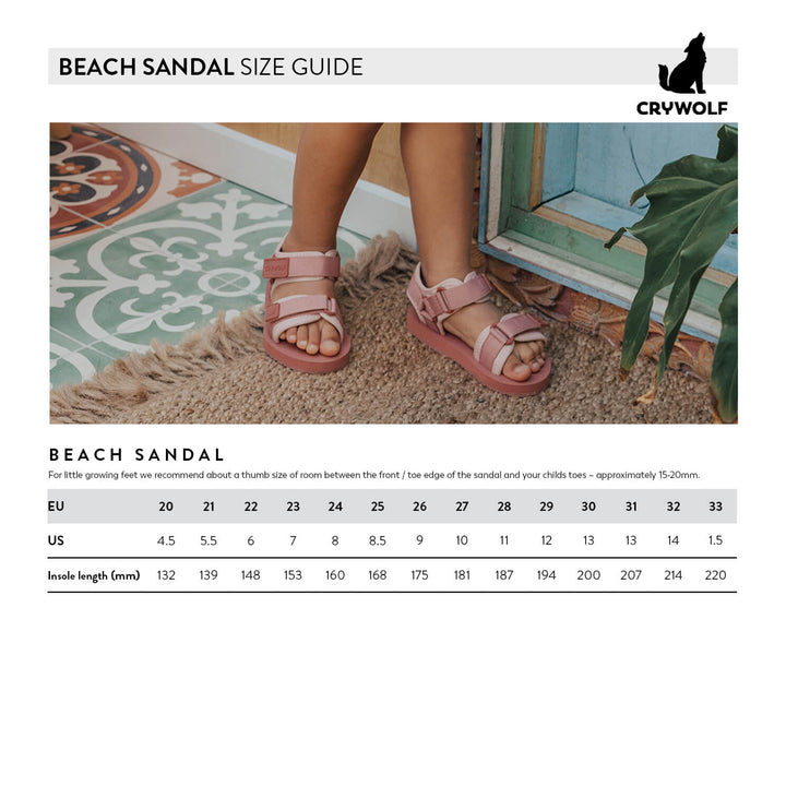 Crywolf Beach Sandal - Jade