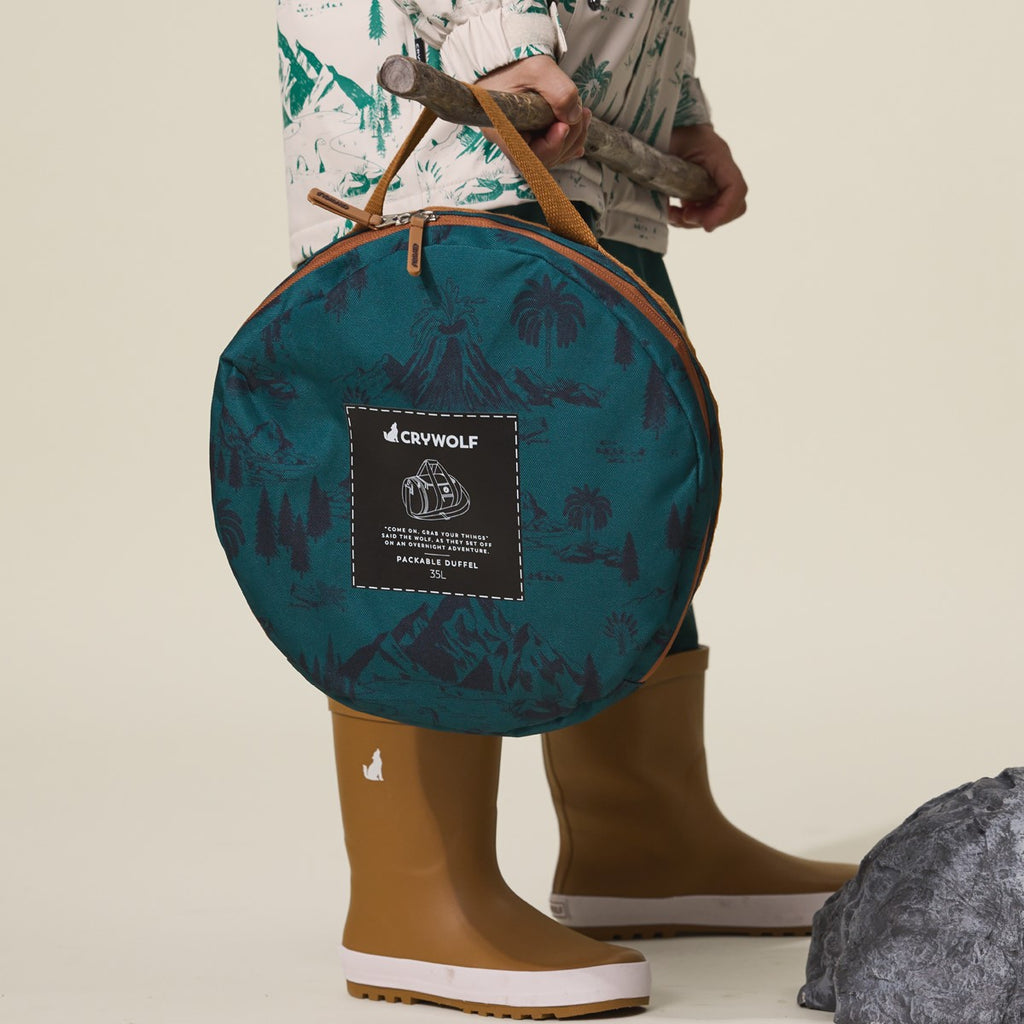 Packable Duffel - Forest Landscape