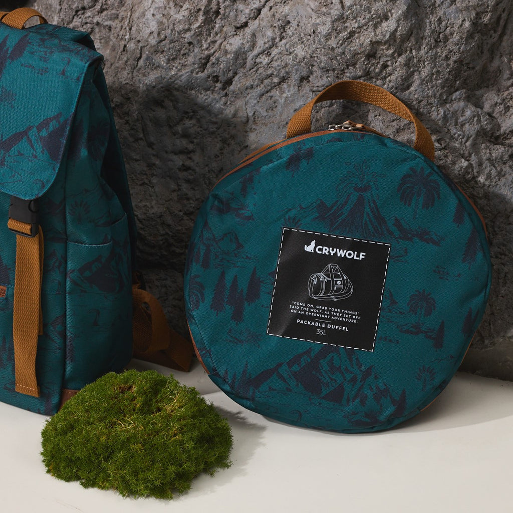 Packable Duffel - Forest Landscape