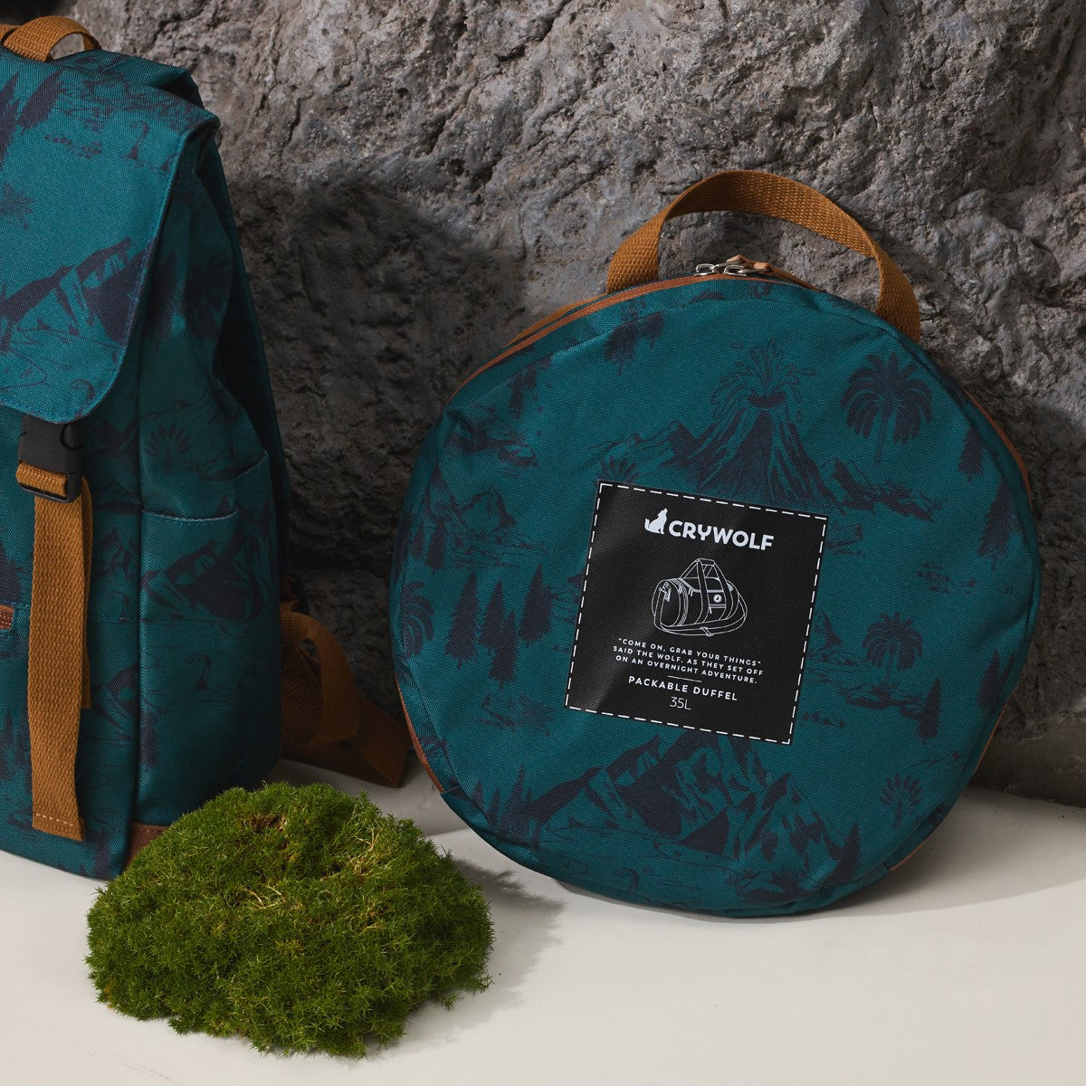 Packable Duffel - Forest Landscape