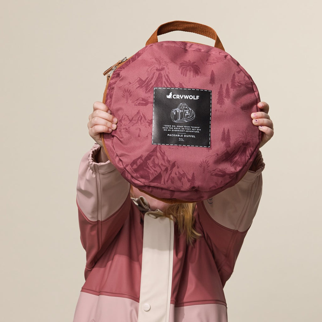 Packable Duffel - Rose Landscape