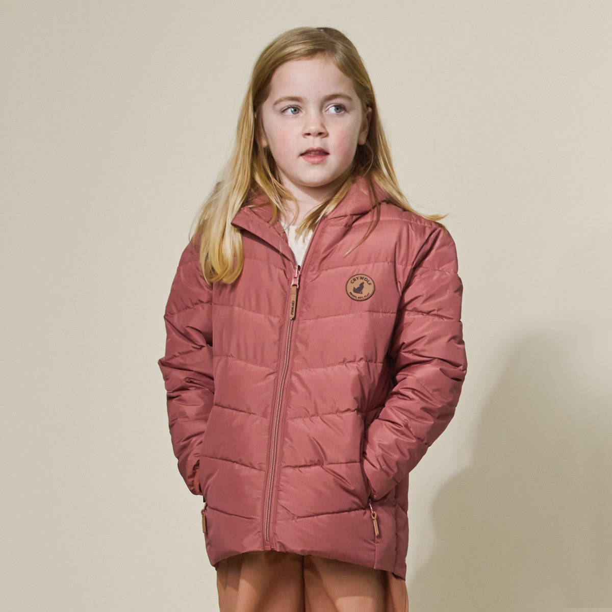 Crywolf Eco Puffer - Rosewood