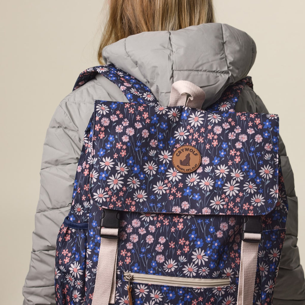 Knapsack - Winter Floral