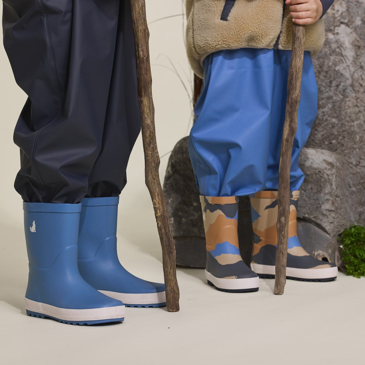 Rain Boots - Southern Blue