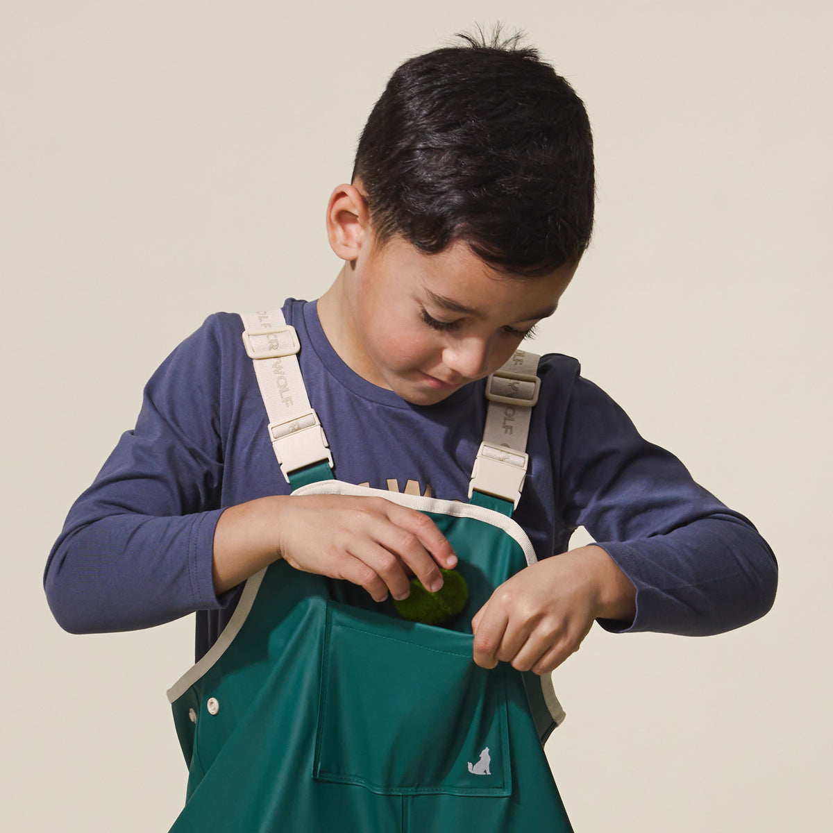 Crywolf Rain Overalls - Forest Green