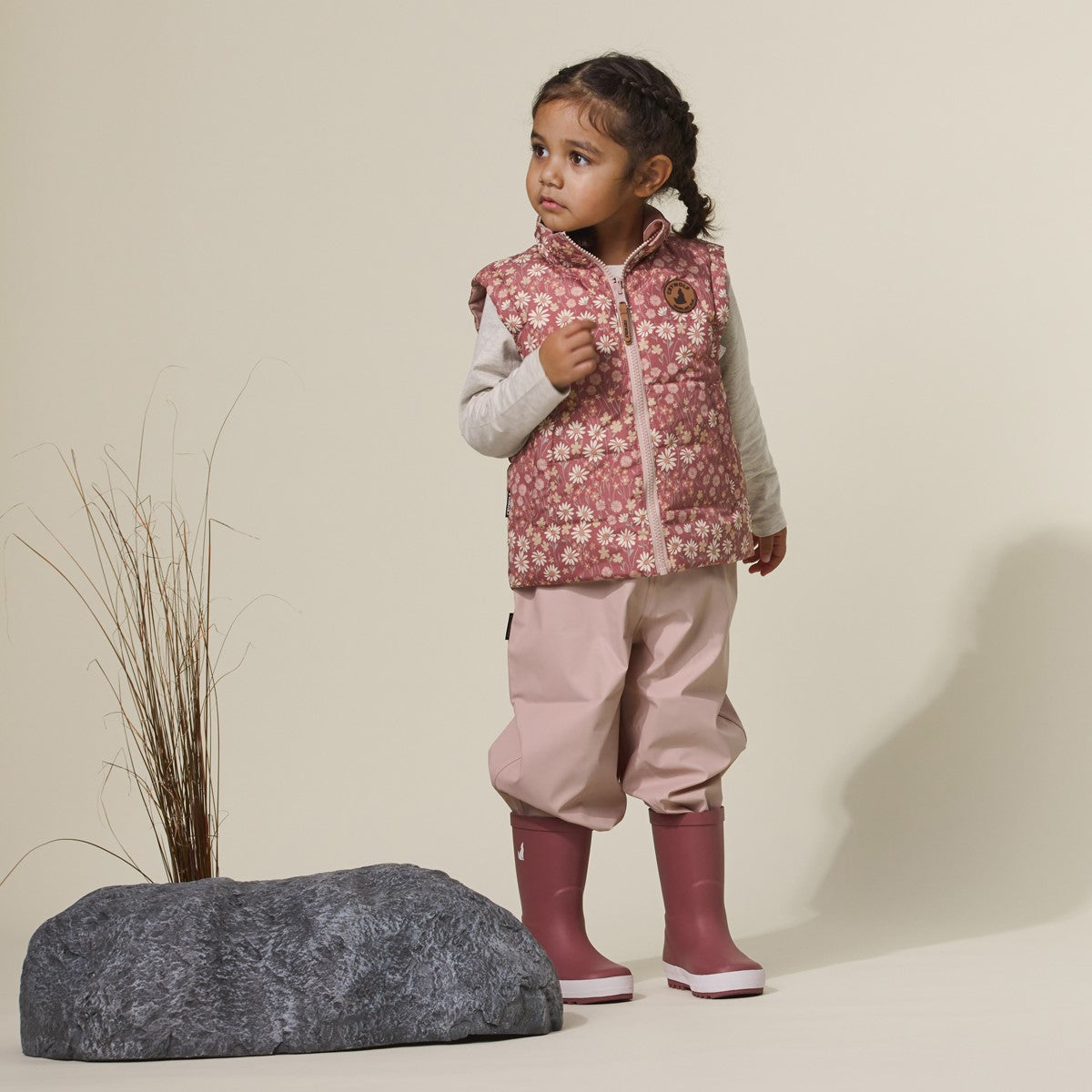 Reversible Vest - Rosewood Floral