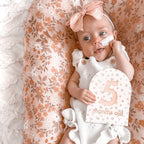 Organic Muslin Wrap - Sweet Pea