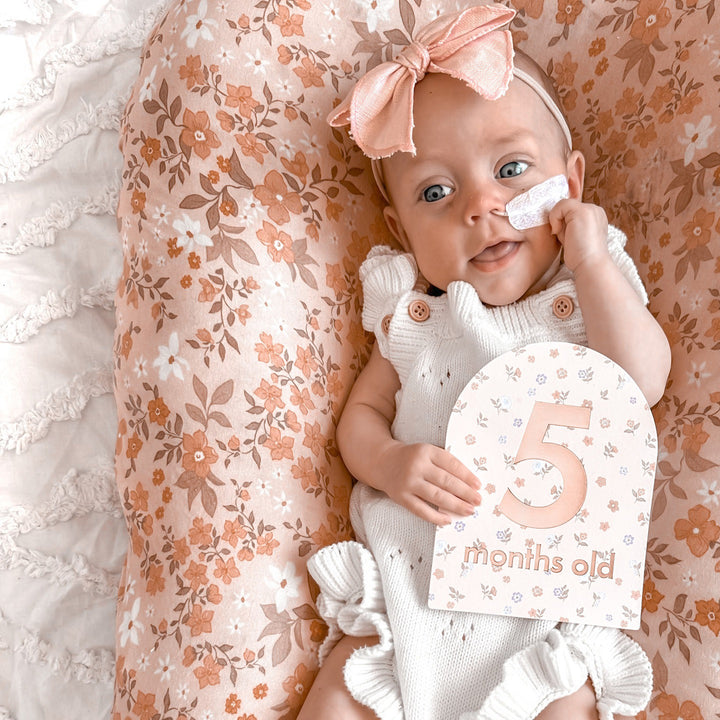 Fox & Fallow Organic Muslin Wrap - Sweet Pea
