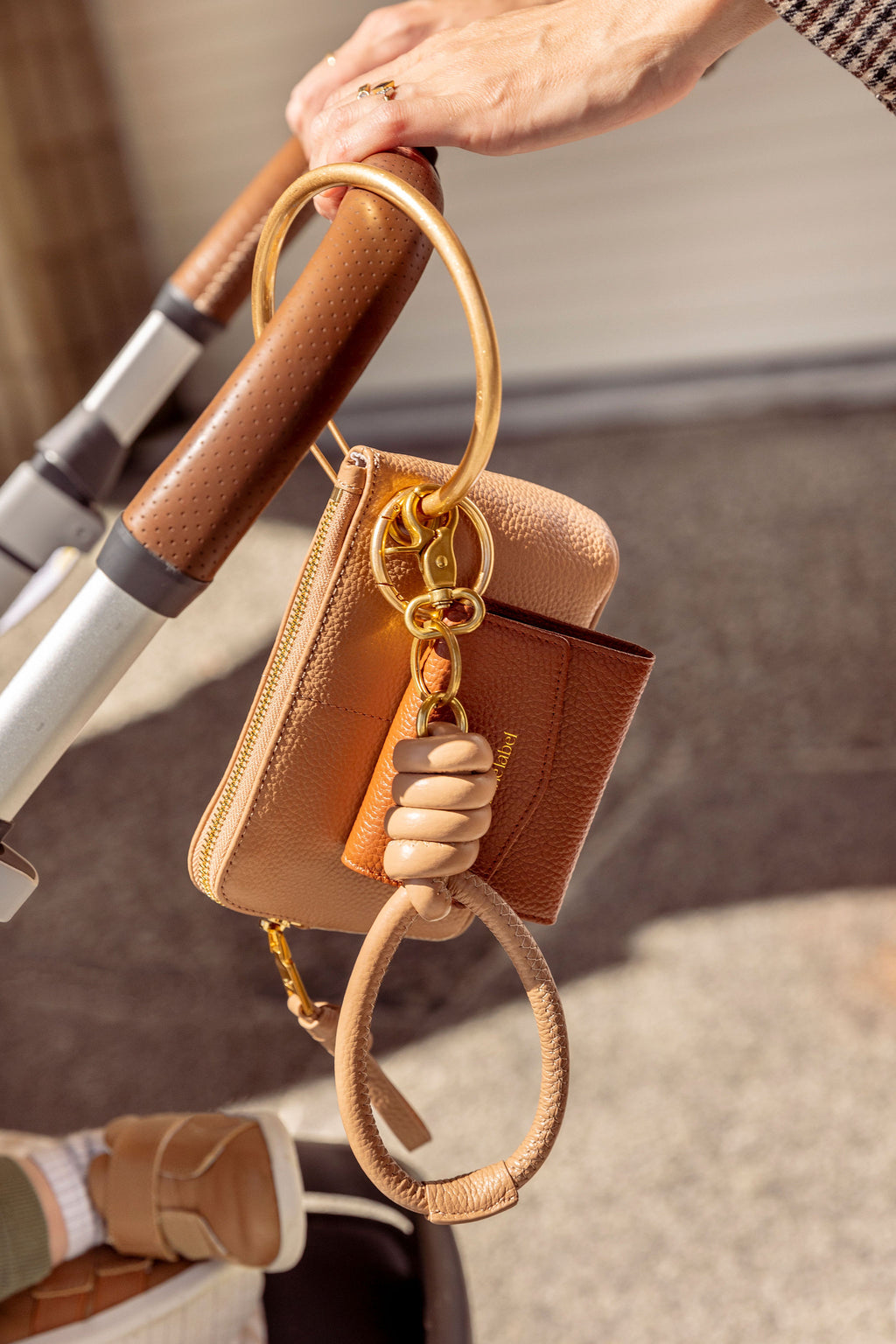 Luxe Petite Pouch - Pecan