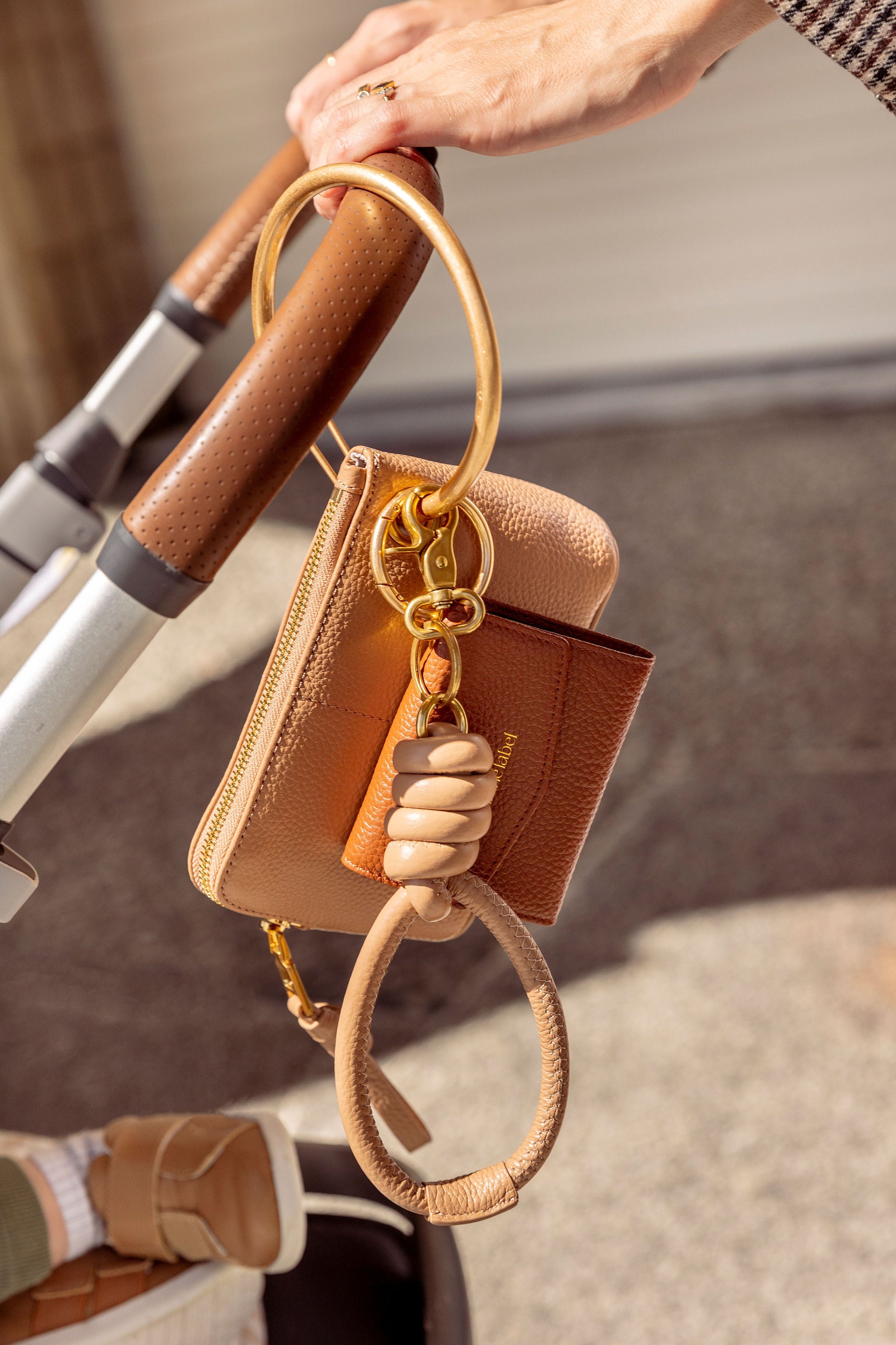 Luxe Petite Pouch - Pecan