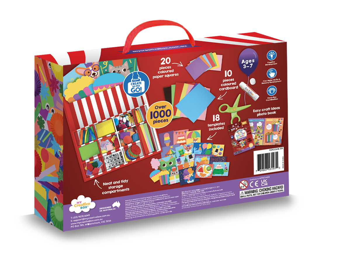 Pets Carnival Collage Sensory Craft Box
