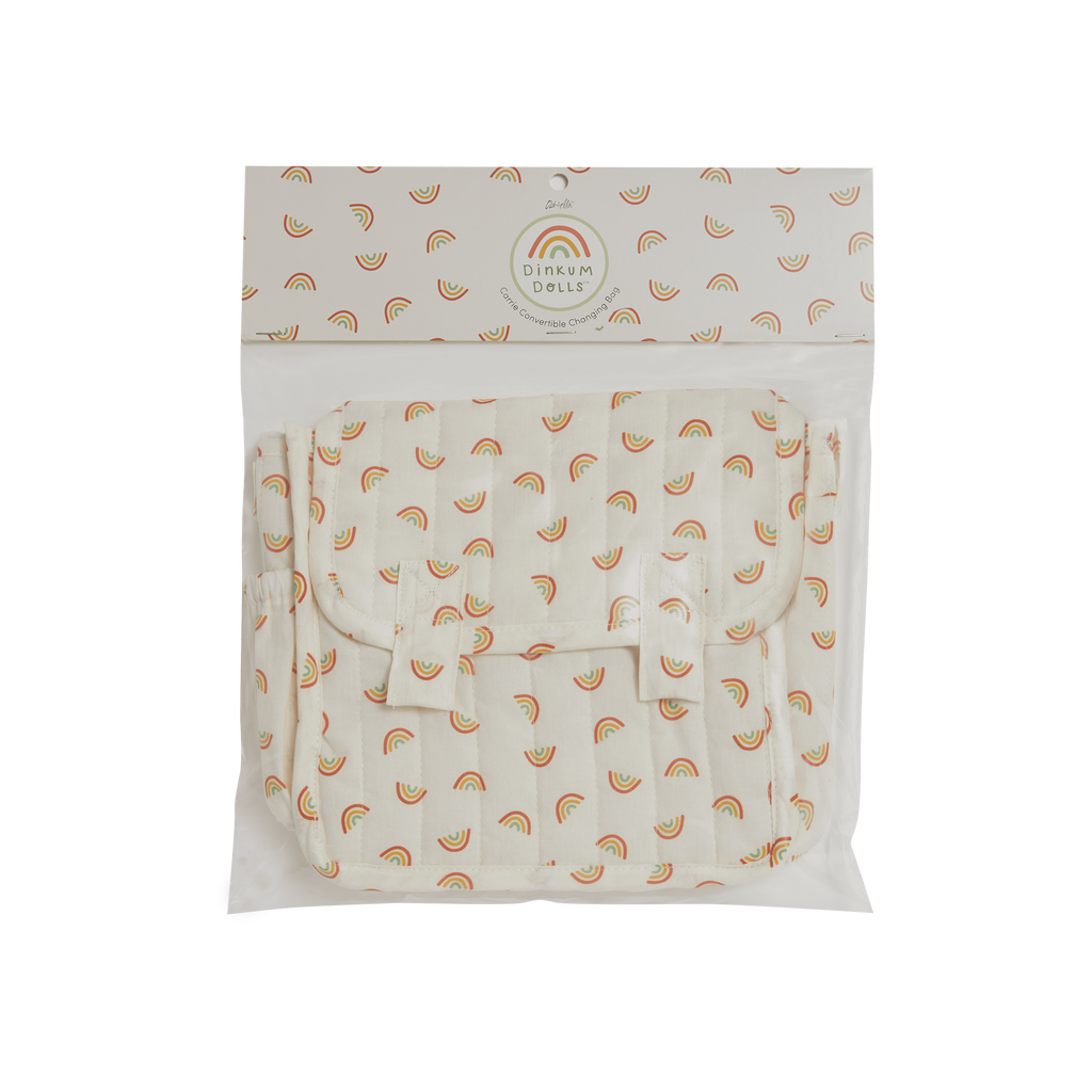 Carrie Convertible Changing Set - Rainbow Print