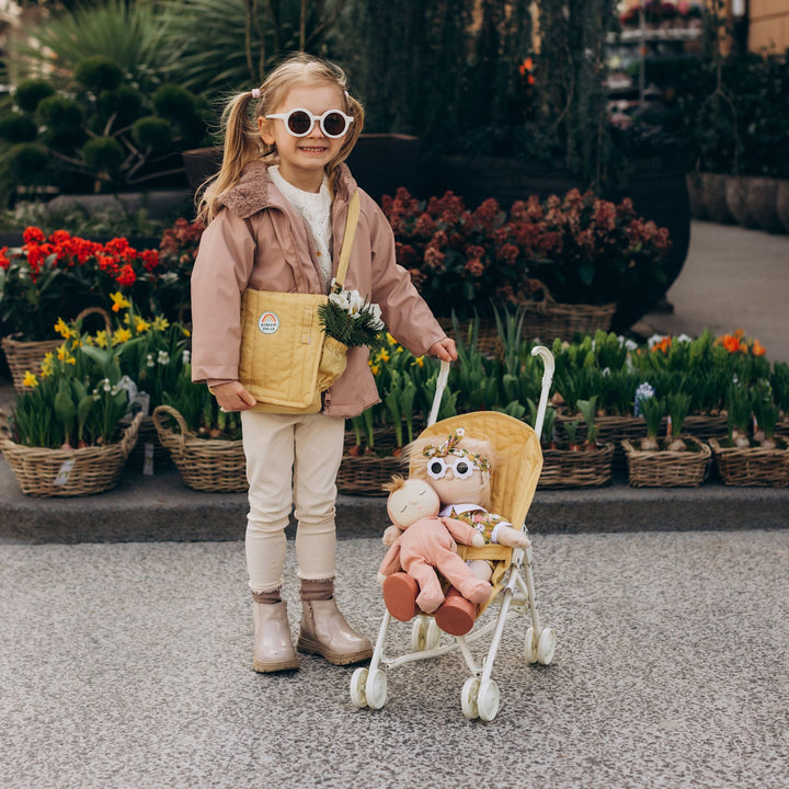 Olli Ella Carrie Convertible Changing Set - Honey