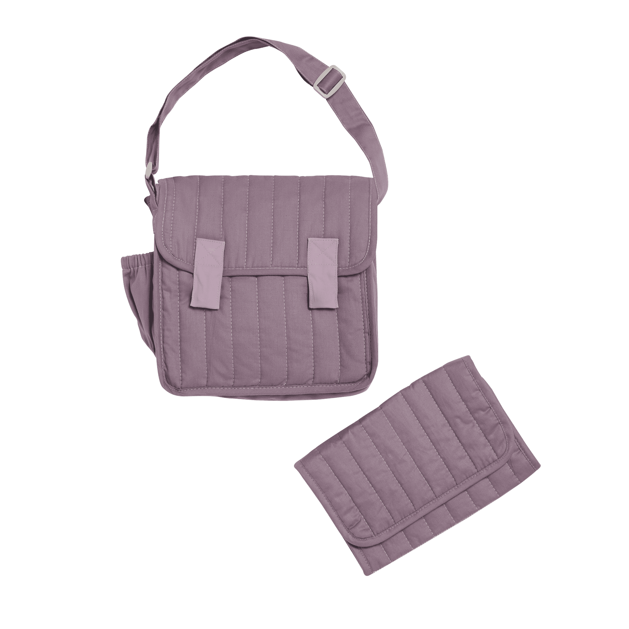 Olli Ella Carrie Convertible Changing Set - Lavender