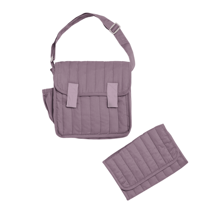 Olli Ella Carrie Convertible Changing Set - Lavender