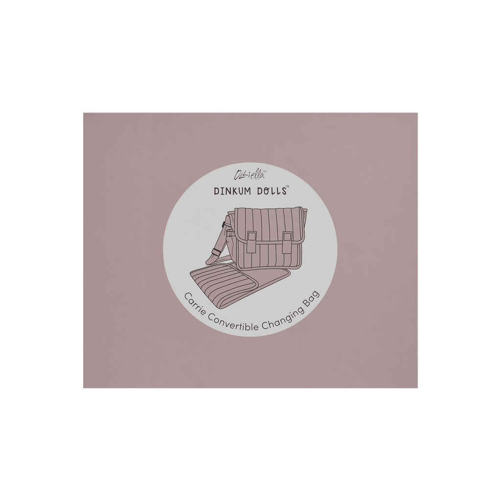 Olli Ella Carrie Convertible Changing Set - Lavender