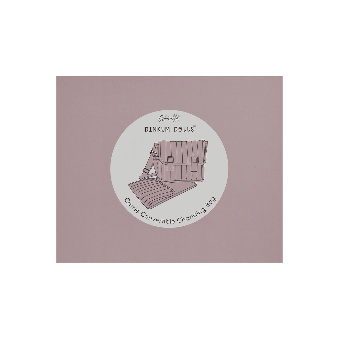 Olli Ella Carrie Convertible Changing Set - Lavender