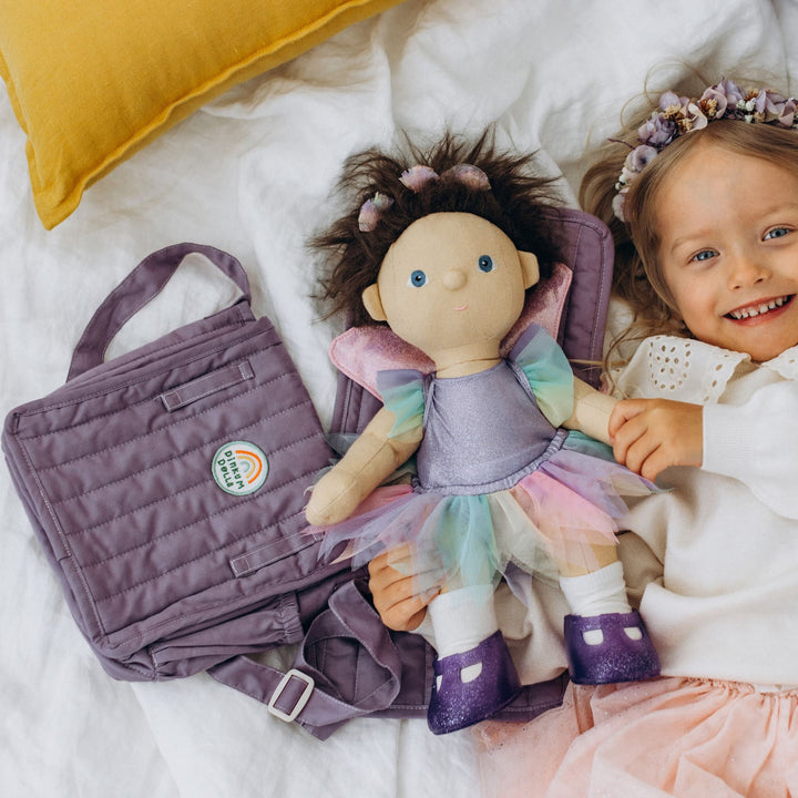 Olli Ella Carrie Convertible Changing Set - Lavender