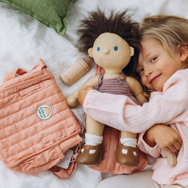 Olli Ella Carrie Convertible Changing Set - Rose