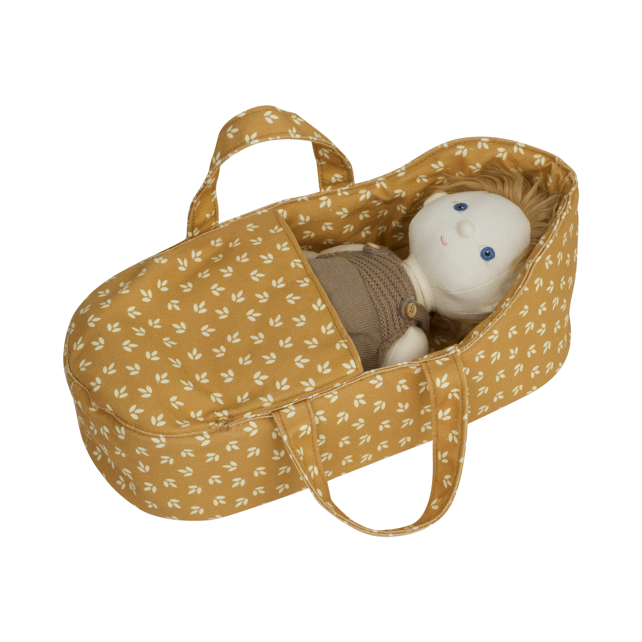 Dinkum Doll Carry Cot - Leaf