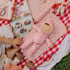 Carrie Convertible Changing Set - Strawberry