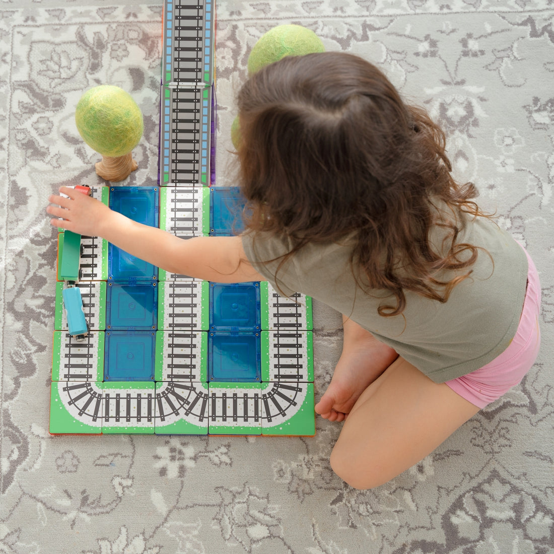 36 Piece Tile Topper - Train Pack