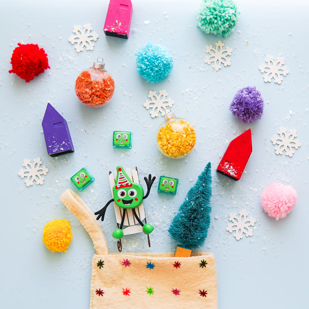 Glo Pal Cubes 4 Pack - Christmas