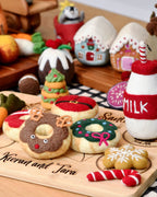 Magical Christmas Play Food Set - Santas Milk and 4 Christmas Donuts