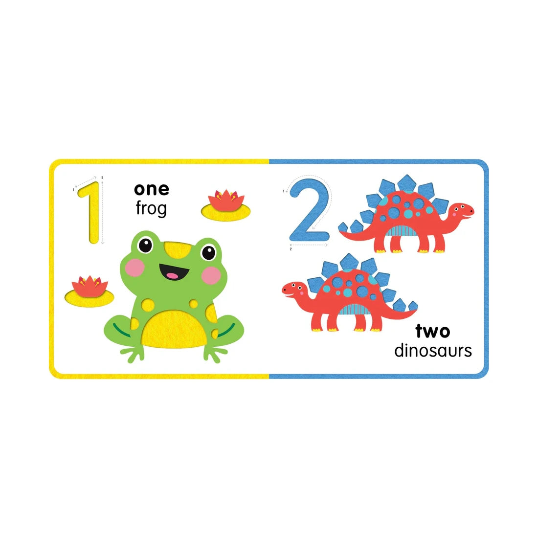 Chunky Felt Book - 123 My First Numbers Vol. 2