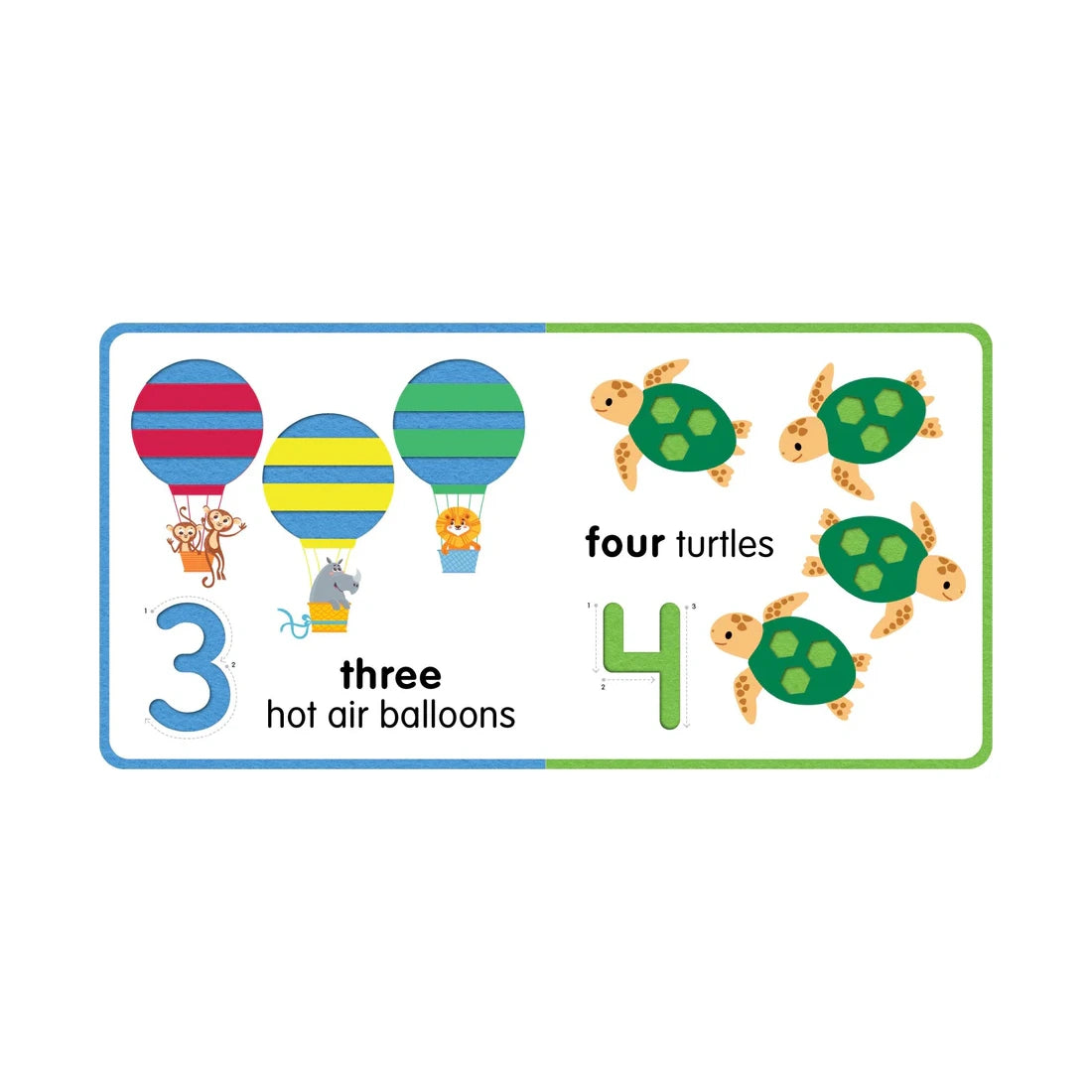 Chunky Felt Book - 123 My First Numbers Vol. 2