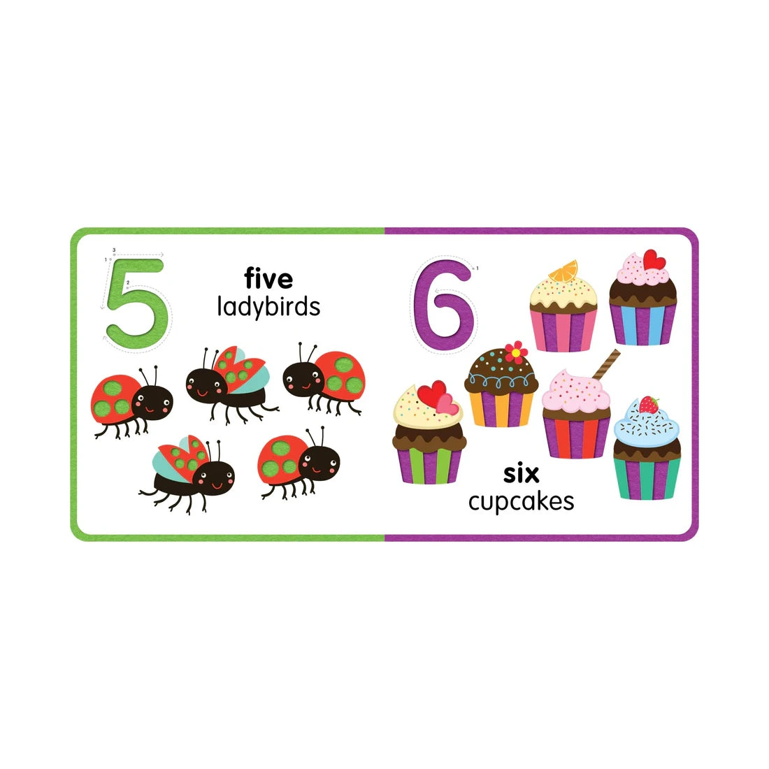 Chunky Felt Book - 123 My First Numbers Vol. 2