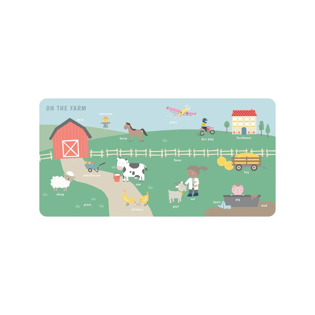 Chunky Ribbon Tabbed Board Book - First 200 Words