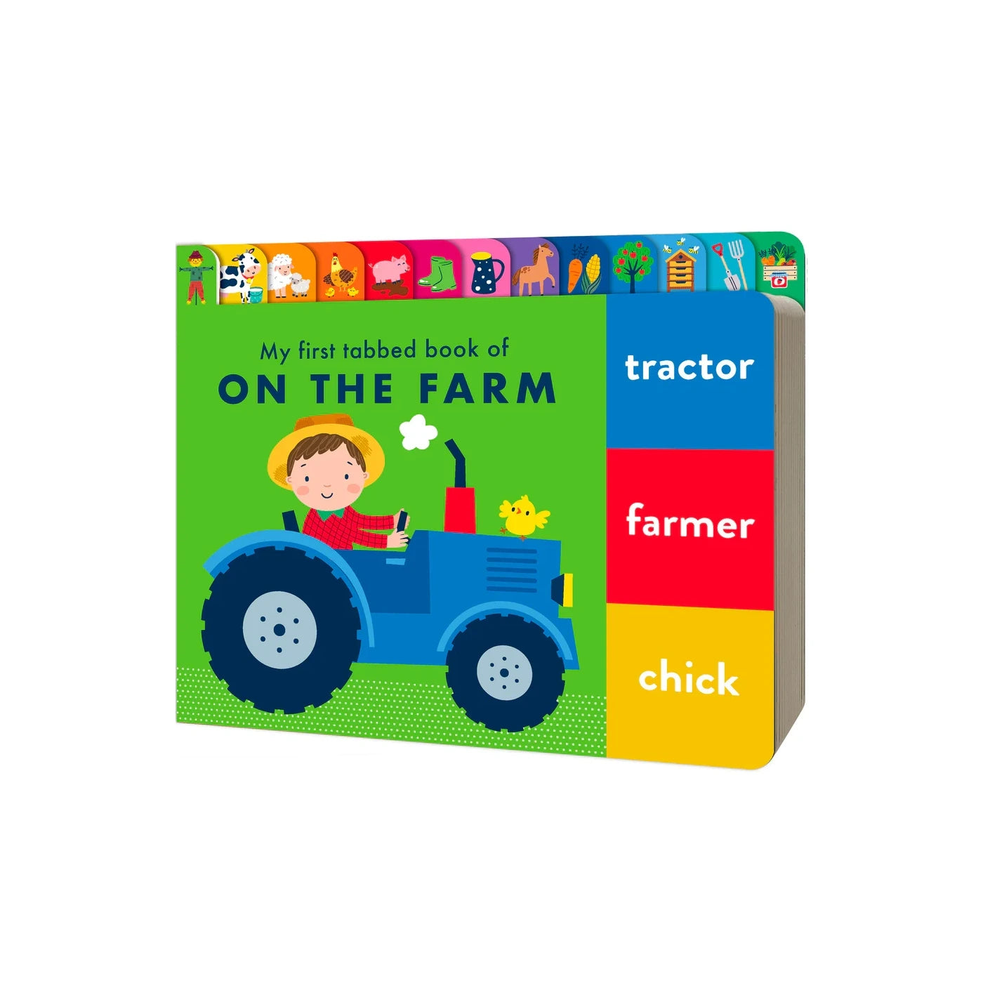 Chunky Tabbed Board Book - On the Farm