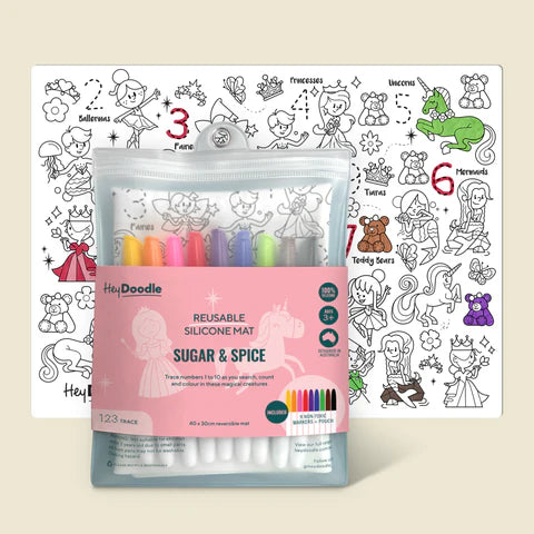 Hey Doodle Mat - Sugar and Spice | 123