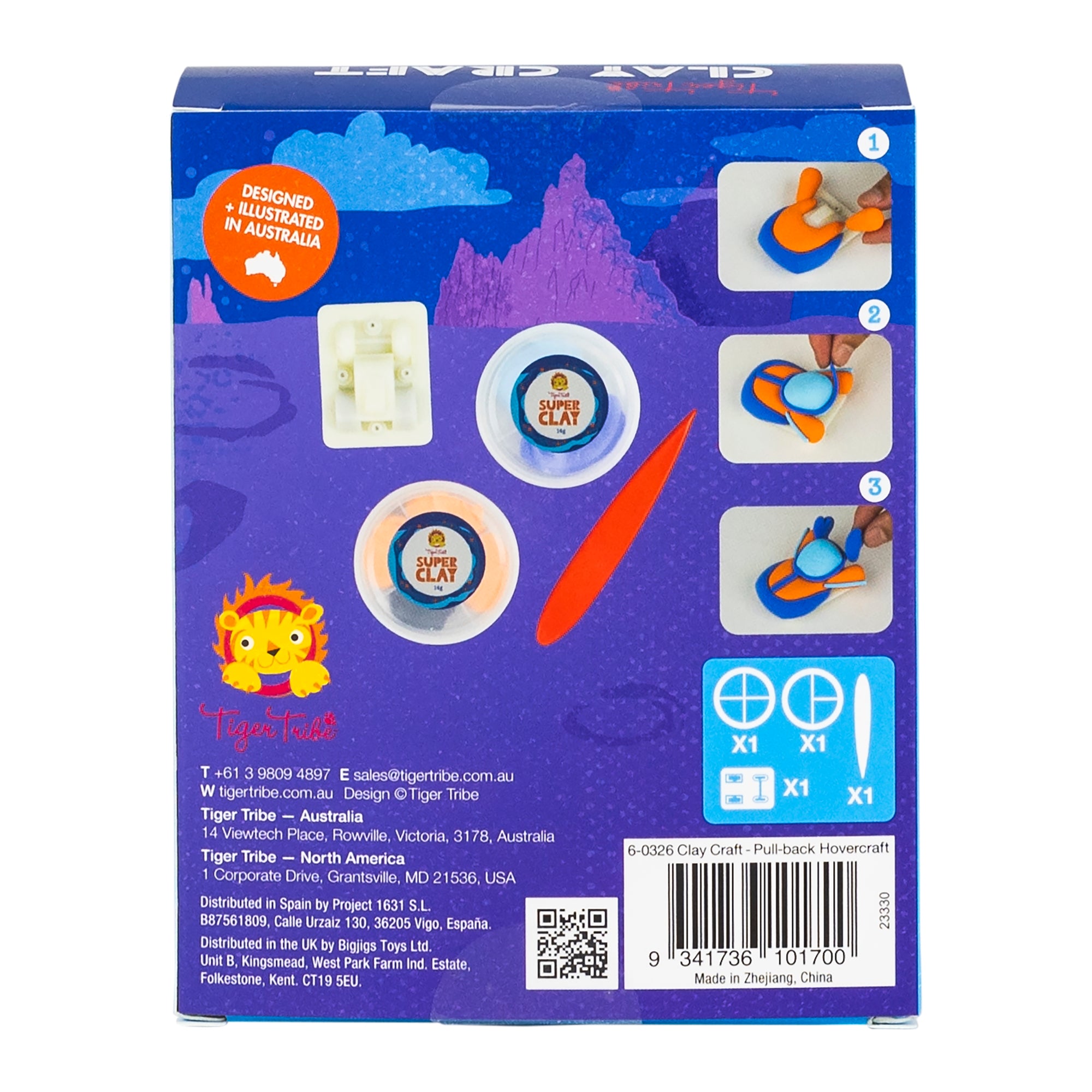Clay Craft - Pull-Back Hovercraft
