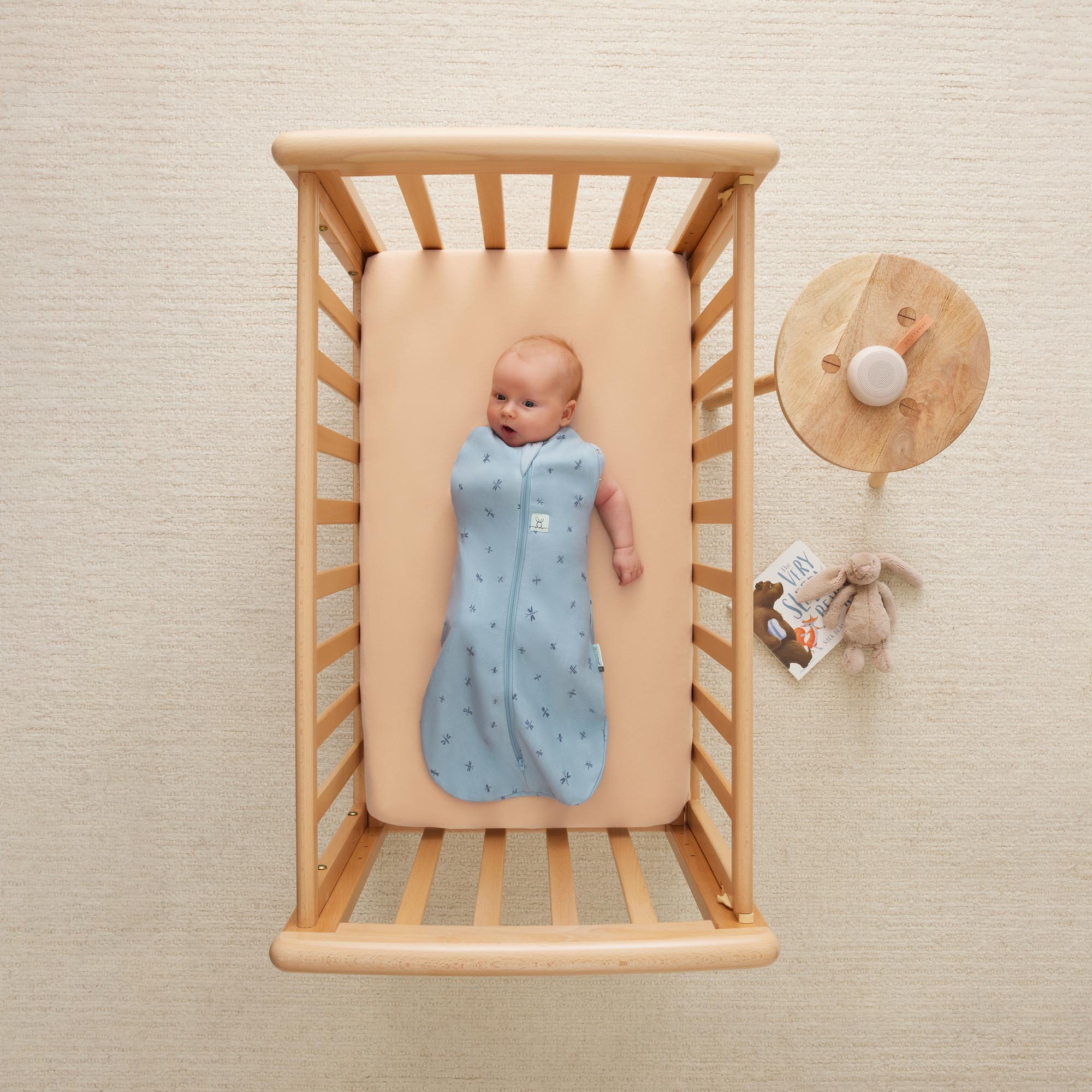 Cocoon Swaddle Bag  0.2 TOG - Dragonflies