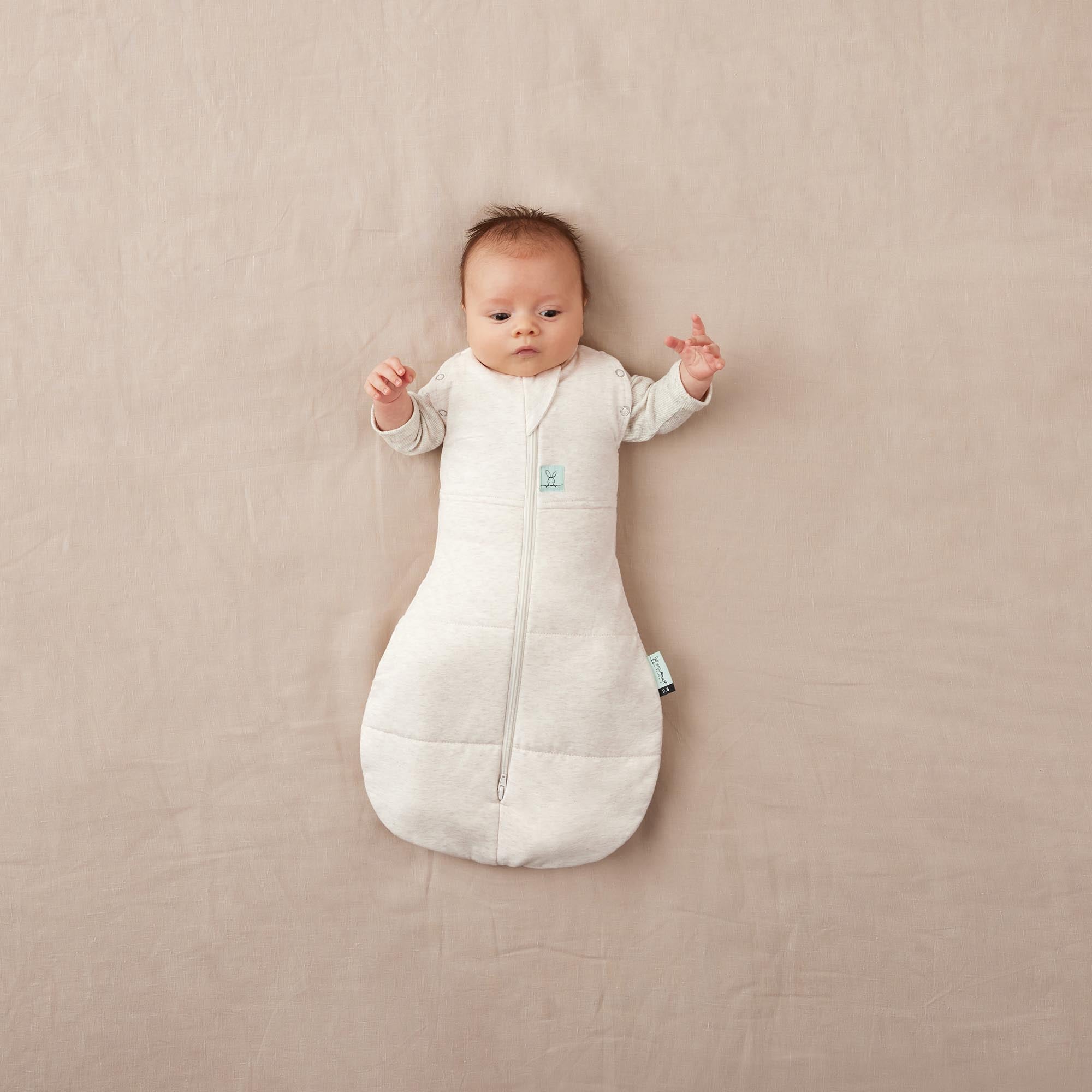Cocoon Swaddle Bag  2.5 TOG - Oatmeal Marle