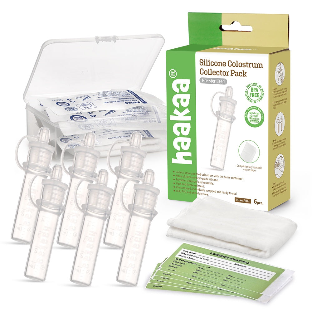 Silicone Colostrum Collector Set Pre Sterilised - 6 pack