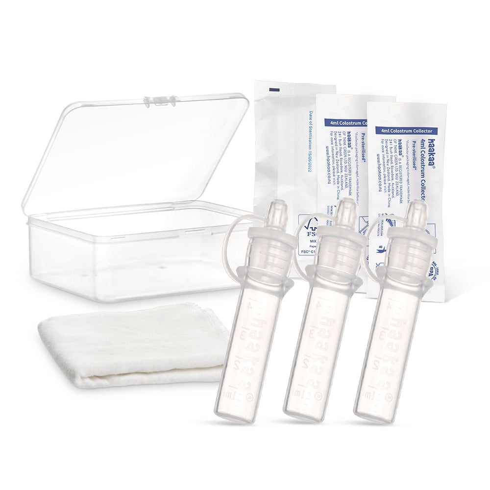 Silicone Colostrum Collector Set Pre Sterilised - 6 pack
