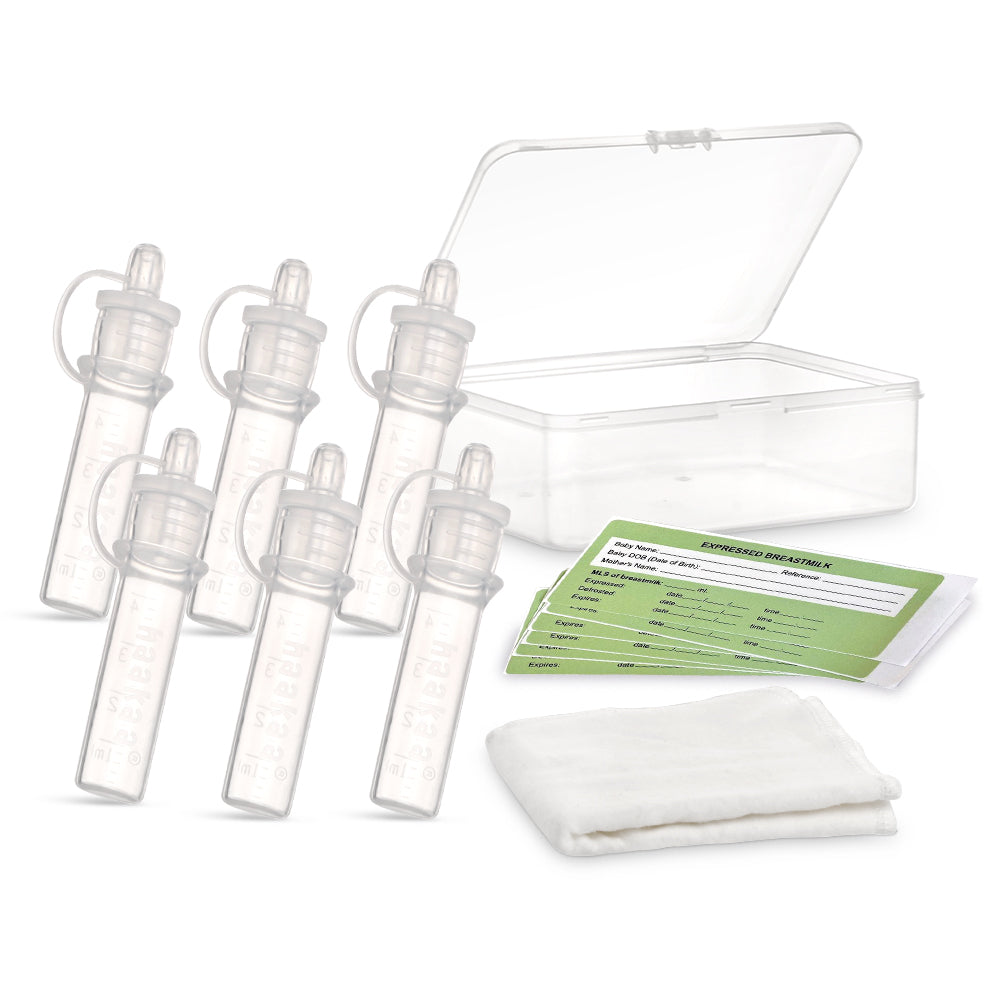 Silicone Colostrum Collector Set Pre Sterilised - 6 pack
