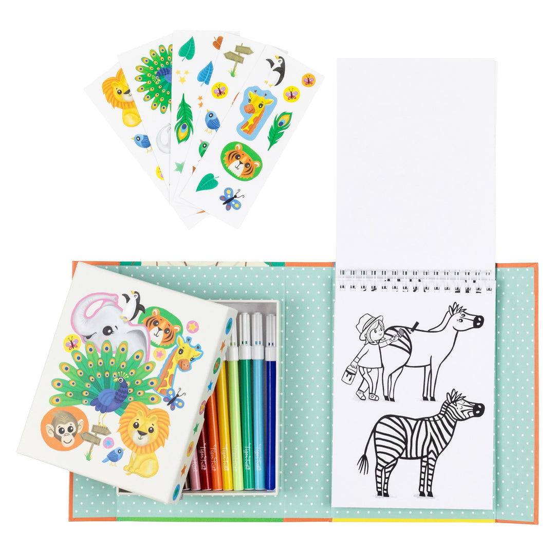 Colouring Set - Zoo