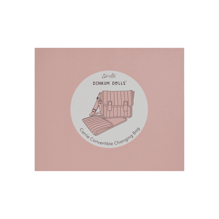 Olli Ella Carrie Convertible Changing Set - Rose