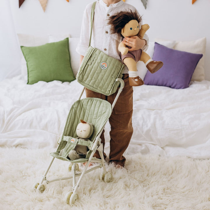 Olli Ella Carrie Convertible Changing Set - Sage