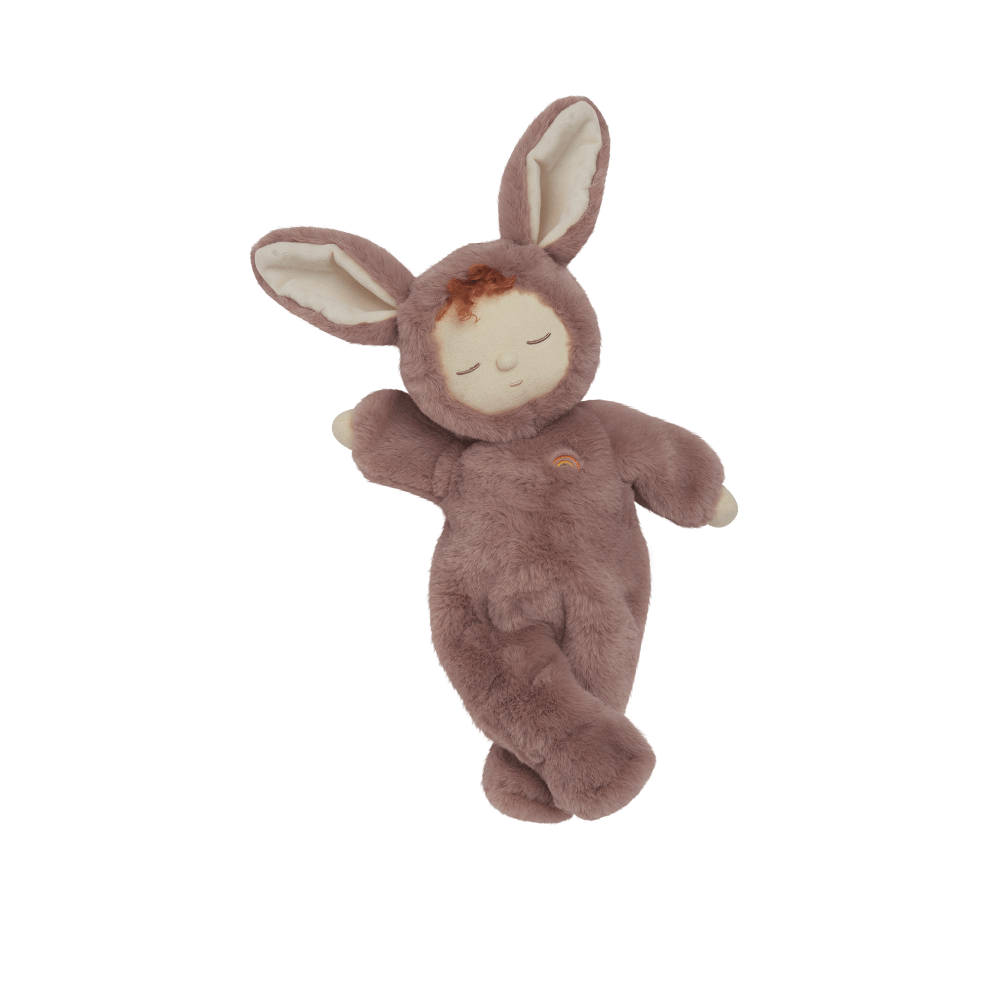 Olli Ella Cozy Dinkum Bunny Pickle - Mauve