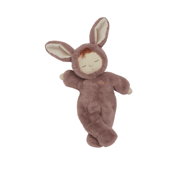 Olli Ella Cozy Dinkum Bunny Pickle - Mauve