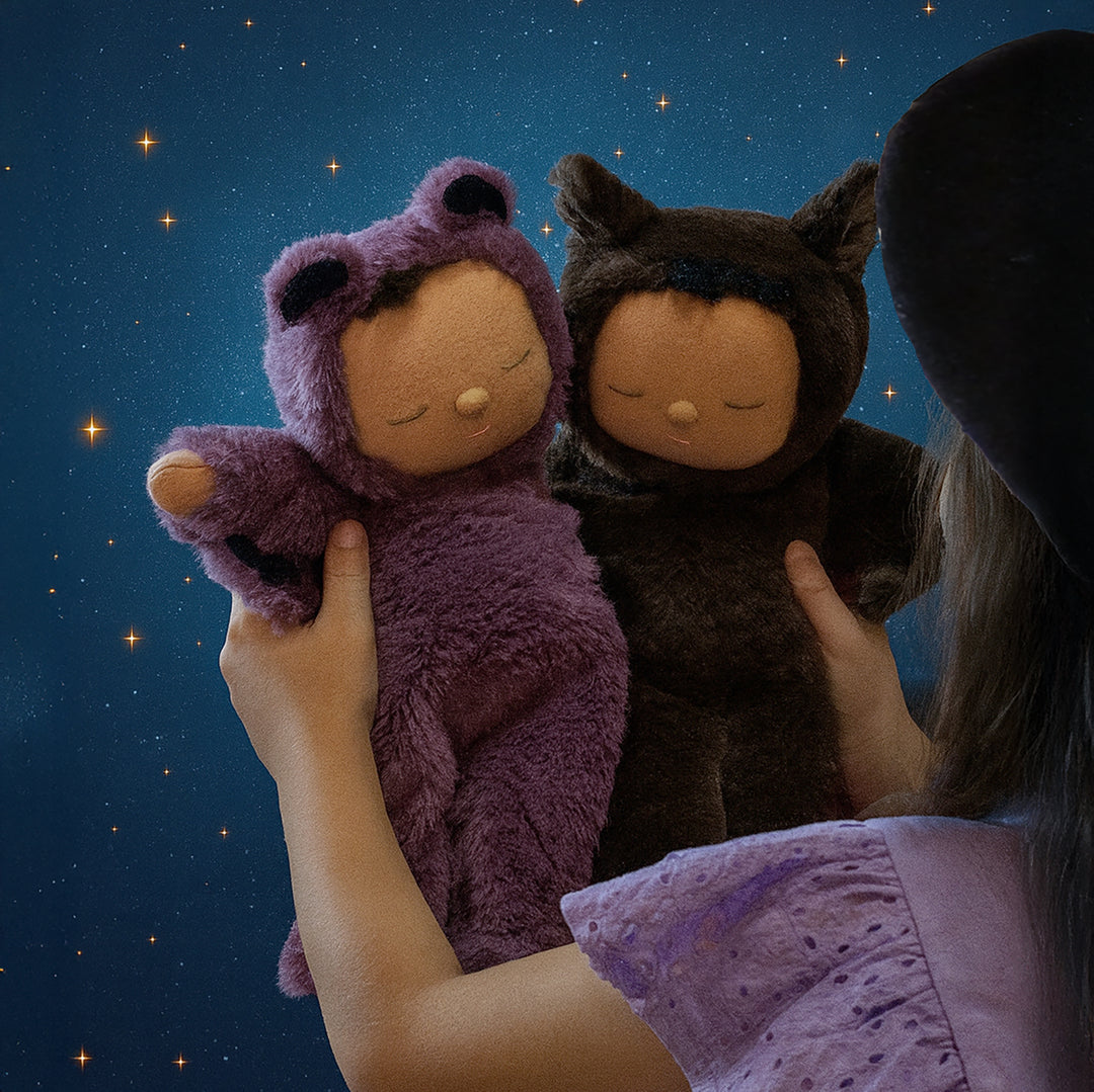 Olli Ella Cozy Dinkum Bat Pip Purple