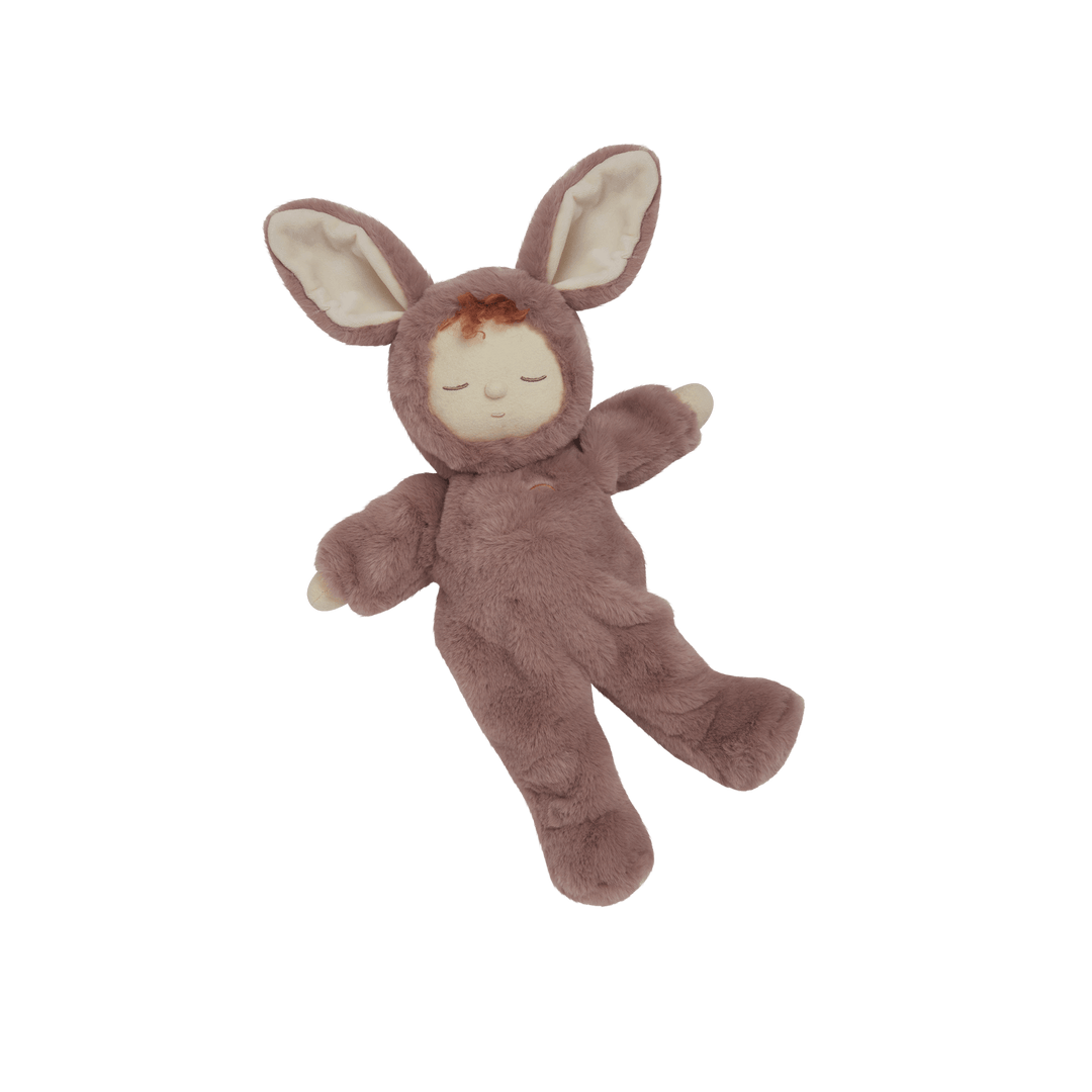 Olli Ella Cozy Dinkum Bunny Pickle - Mauve