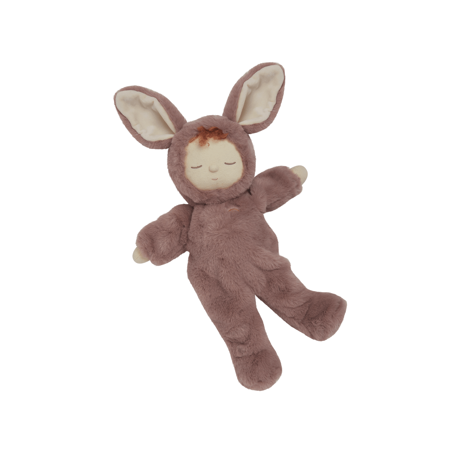 Olli Ella Cozy Dinkum Bunny Pickle - Mauve