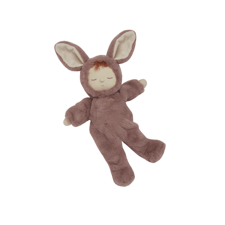 Olli Ella Cozy Dinkum Bunny Pickle - Mauve
